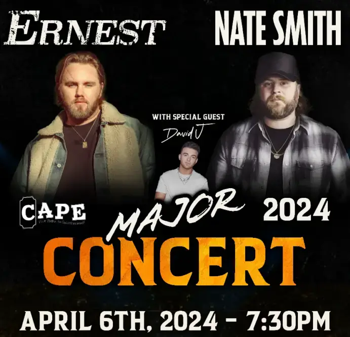 CAPE Announces Major Concert